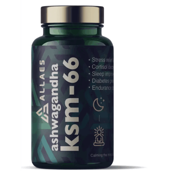 Allaes Ashwagandha KSM 66 Driada Medyczna (1)