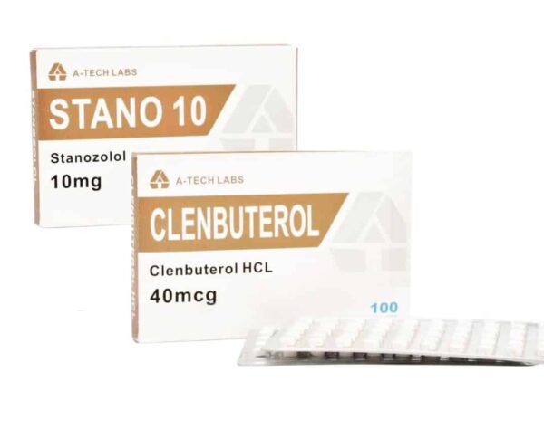 Winstrol + Clenbuterol – zestaw wprowadzający Tech Labs na odchudzanie dla kobiet (8 tygodni)