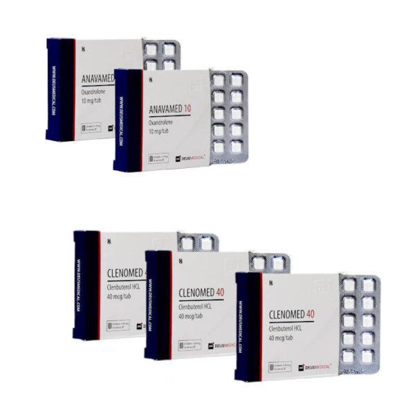 Zaawansowany pakiet odchudzający dla kobiet Anavar Clenbuterol 8 tygodni Deus