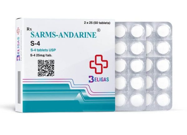 Sarms Andarine 25 mg 50 tabletek beligas