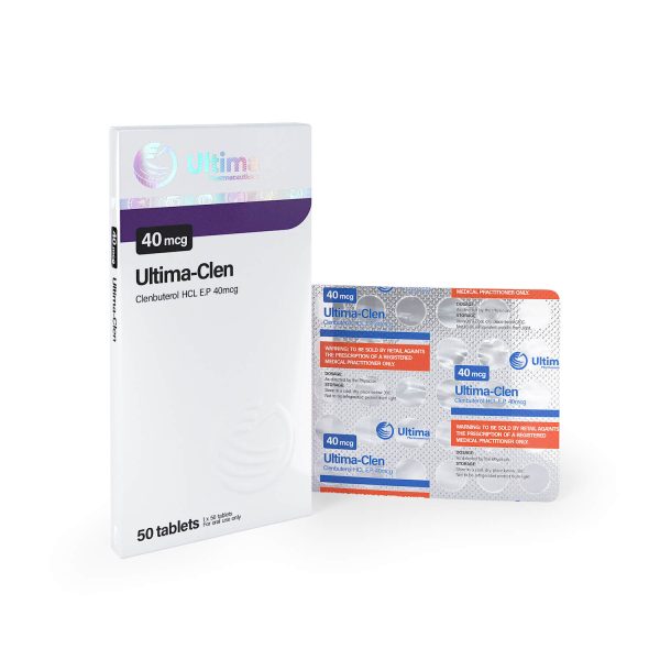 Ultima Clenbuterol 50 tabletek x 40 mcg