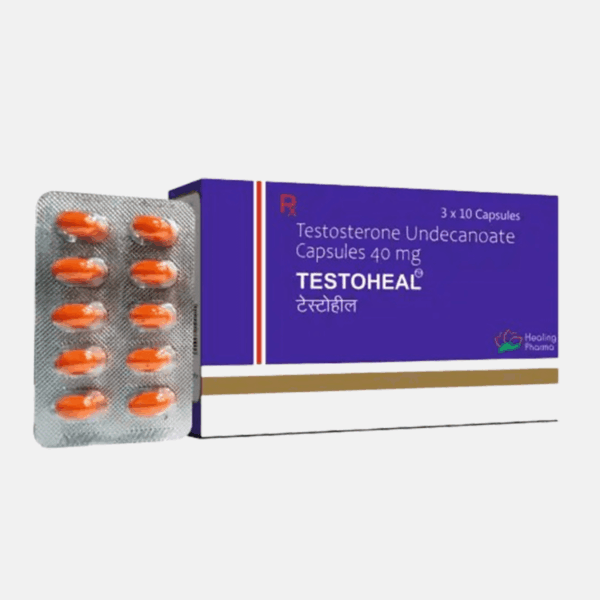Testoheal 40 mg (kapsułki undekanianu testosteronu) Driada Medical