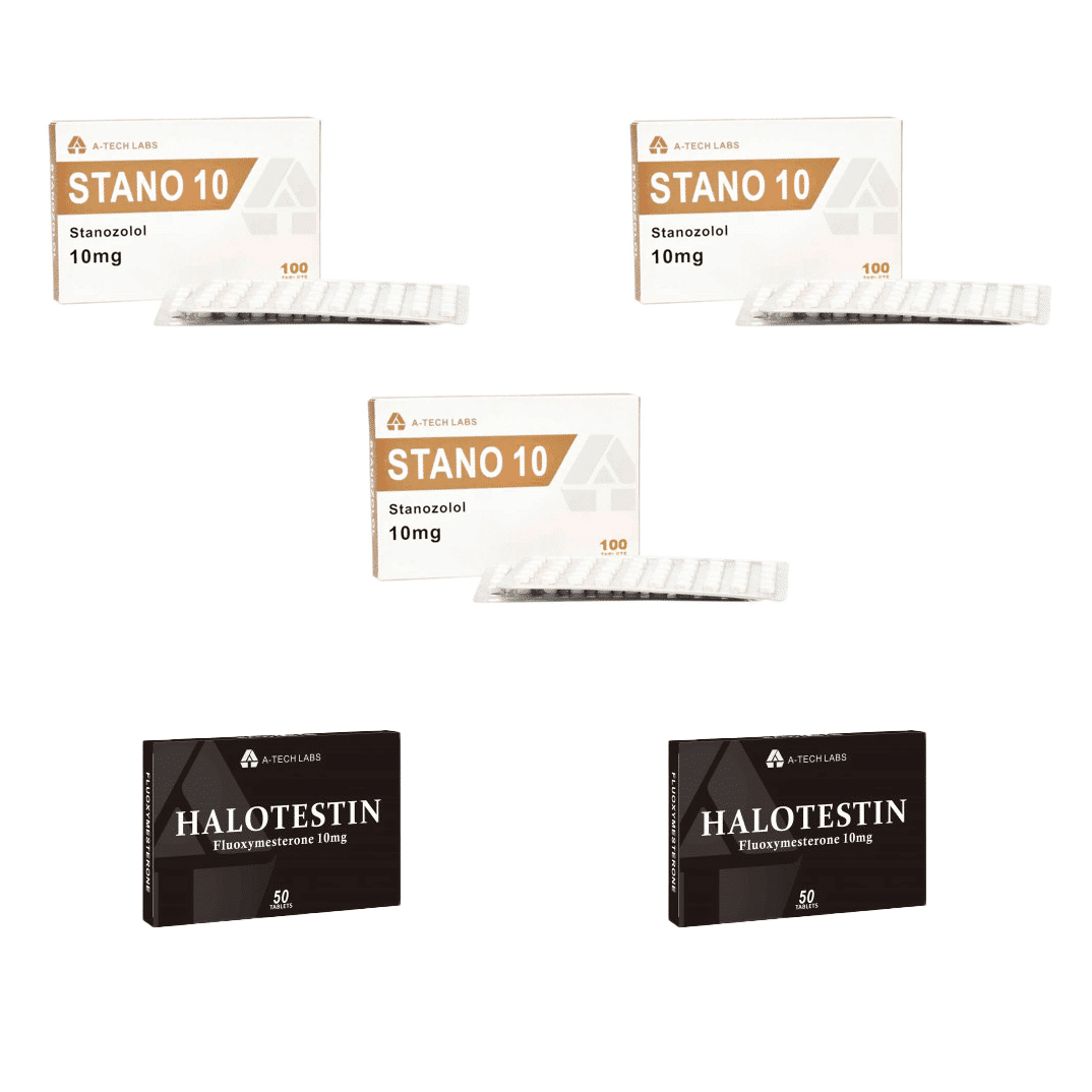 Zestaw wytrzymałościowy Halotestin Winstol A tech