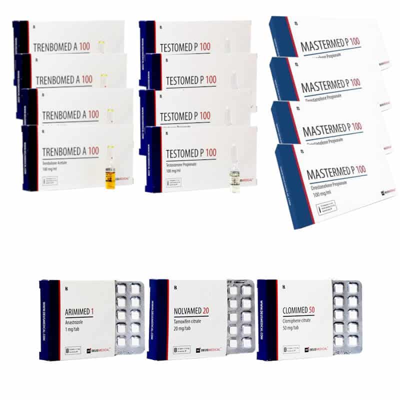 EXTREME DRY PACK Test P Tren A Mast P 10 tygodni DEUS