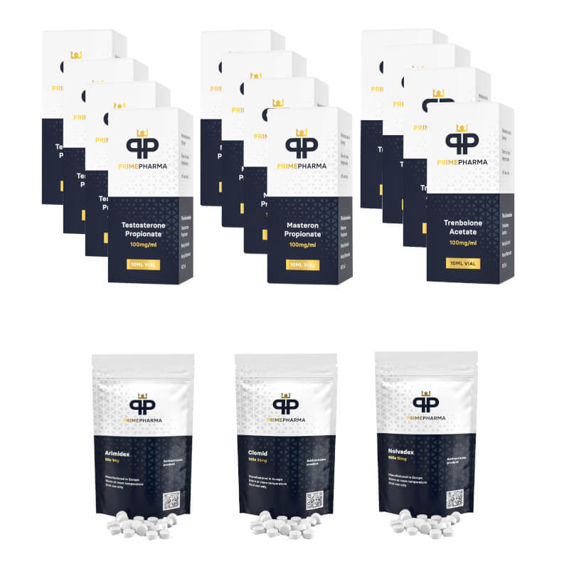 EXTREME DRY PACK Test P Tren A Mast P 10 tygodni BONUS