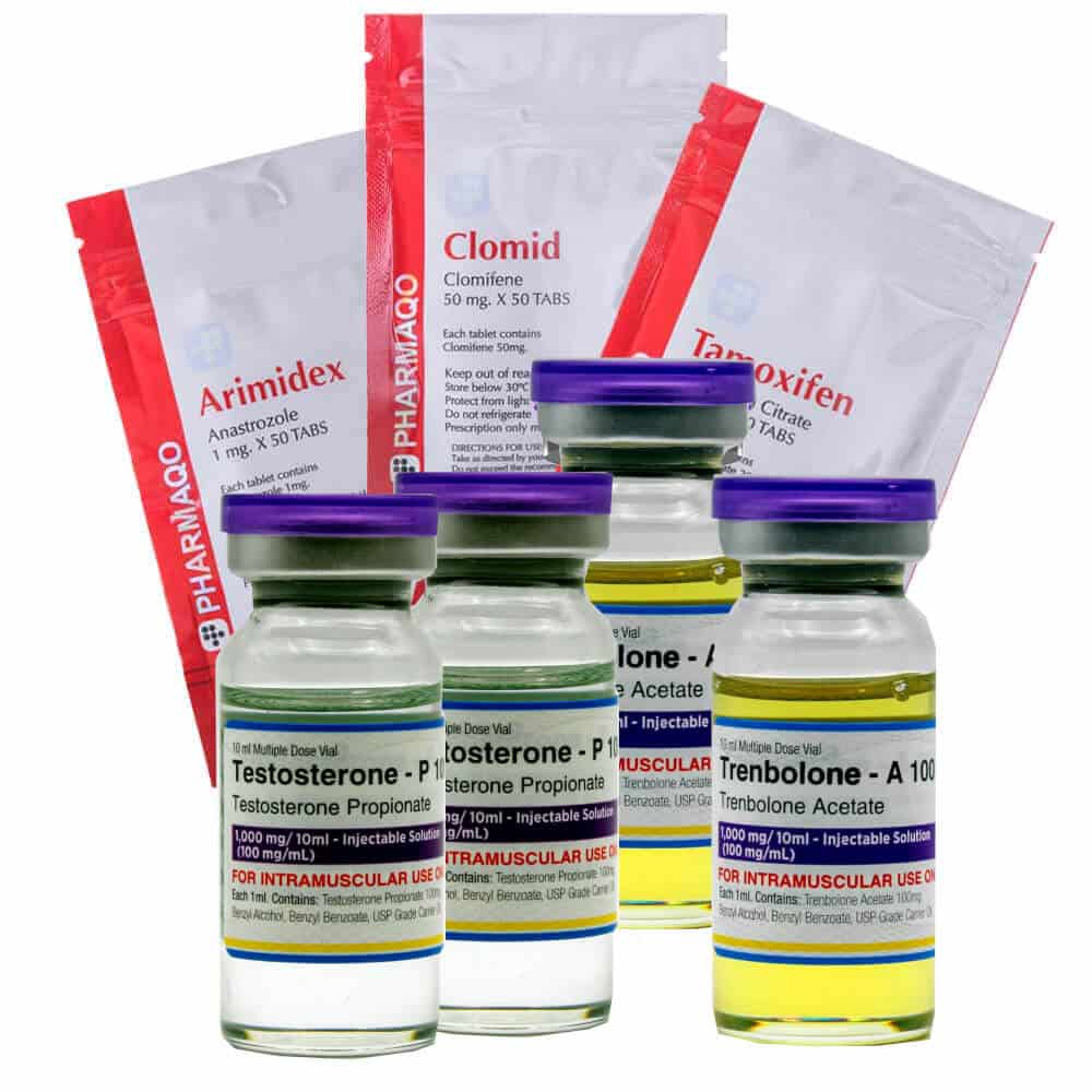 Pakiet Lean Mass Gain Advanced Pharmaqo Labs Testosteron Propionate Trenbolone Acetate 6 tygodni
