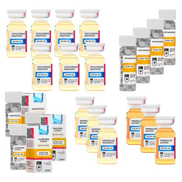 Extreme Mass Gain Pack TEST E DECA TREN A DIANABOL 16 tygodni HILMA
