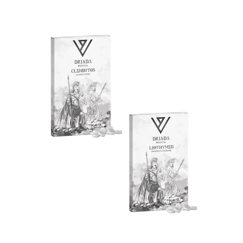 Shredding pack 8 tygodni Clenbuterol Cytomel Driada