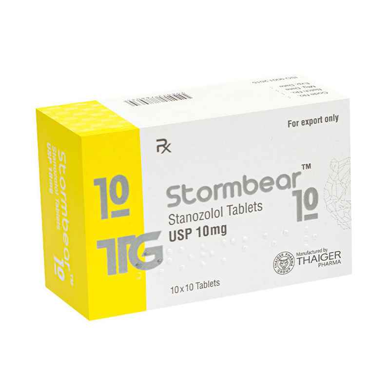 STORMBEAR 10 MG (STANOZOLOL) 100 TABEK THAIGER PHARMA