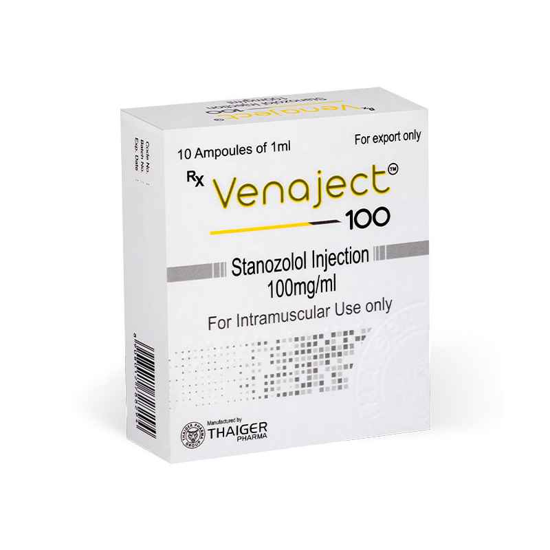 VENAJECT 100 MG (STANOZOLOL) 10 AMPS THAIGER PHARMA