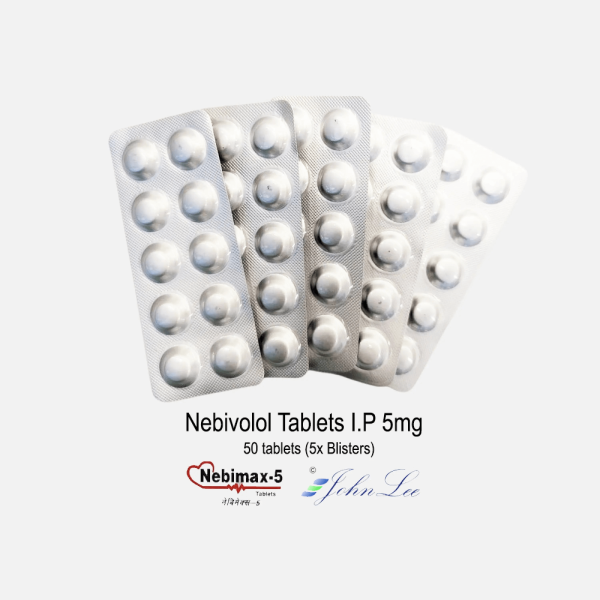 Nebivolol 5 mg Nebimax 5 50 tabletek 5 blistrów Driada Medical