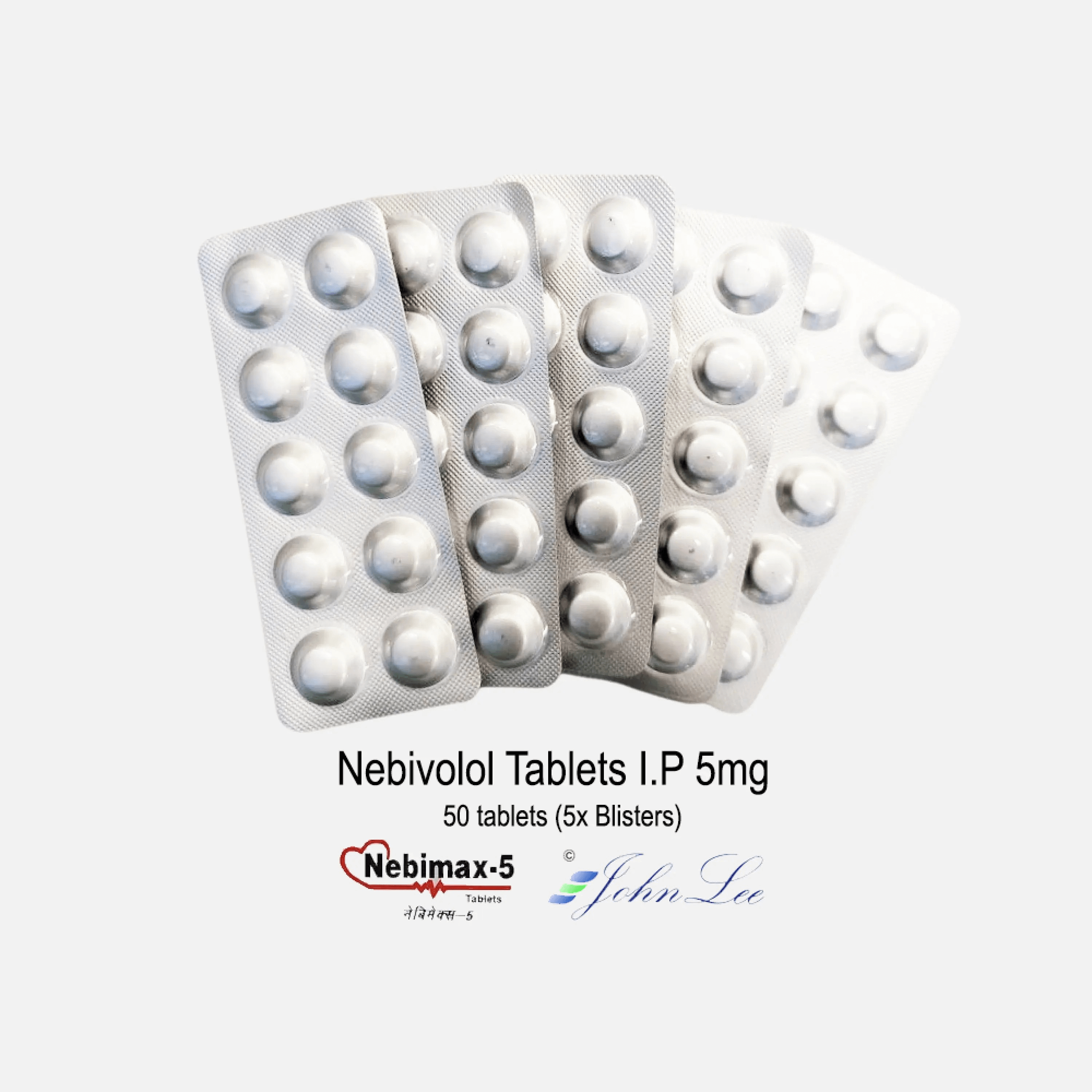 Nebivolol 5 mg Nebimax 5 50 tabletek 5 blistrów Driada Medical