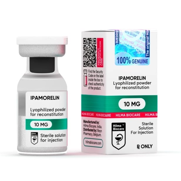 Ipamorelin 10 mg 10 ml fiolka - HILMA