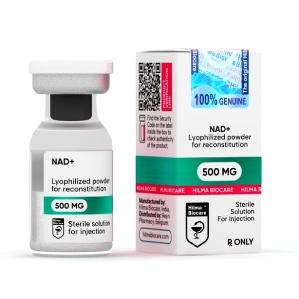 NAD+ 500 mg 10 ml fiolka - HILMA