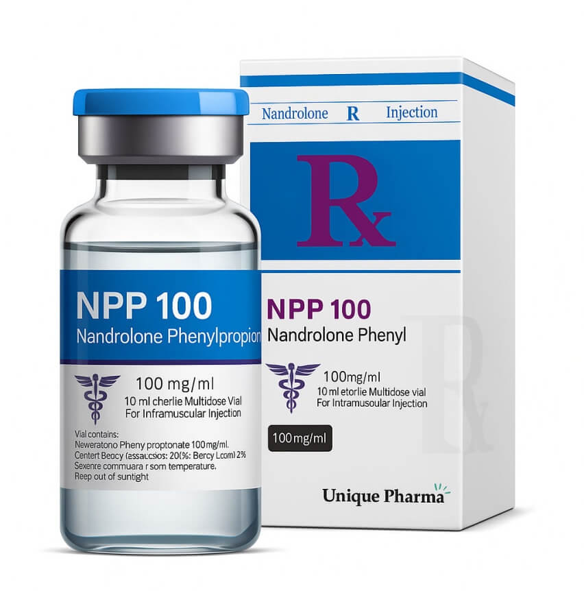 NPP 100 - Fenylopropionian nandrolonu (100 mg/ml 10 ml) - UNIQUE-PHARMA