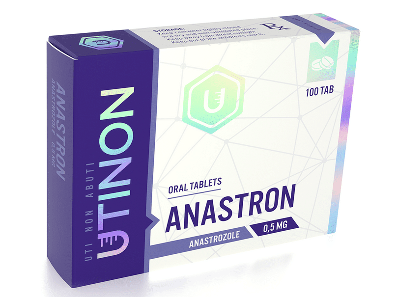 Anastron - Anastrozol 0,5 mg 100 tabletek - UTINON