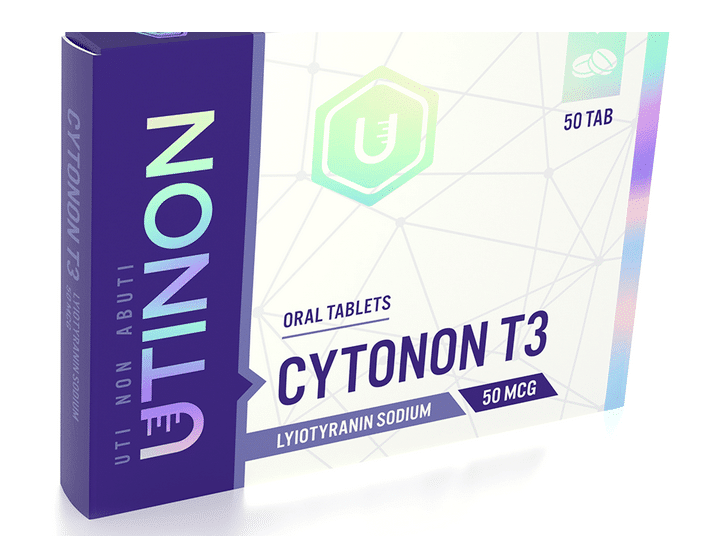 Cytonon T3 - Liothyronina (Cytomel T3) 50 mcg 50 tabletek - UTINON