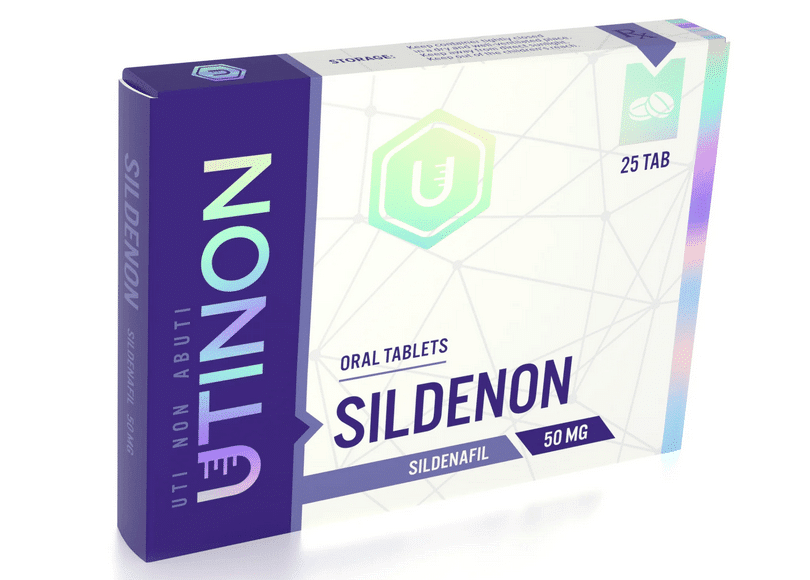 Sildenon - Sildenafil 50 mg 25 tabletek - UTINON