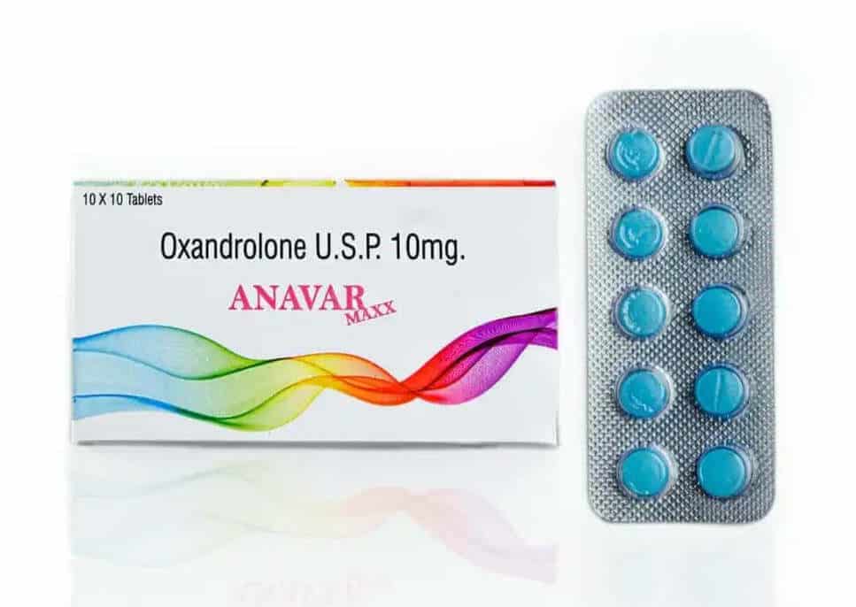 ANAVAR MAXX - Oksandrolon USP 10 mg 100 tabletek - POWERBOLIC