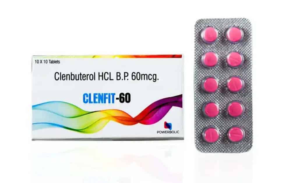 CLENFIT 60 MG - Clenbuterol HCl 60mcg 100 tabletek - POWERBOLIC