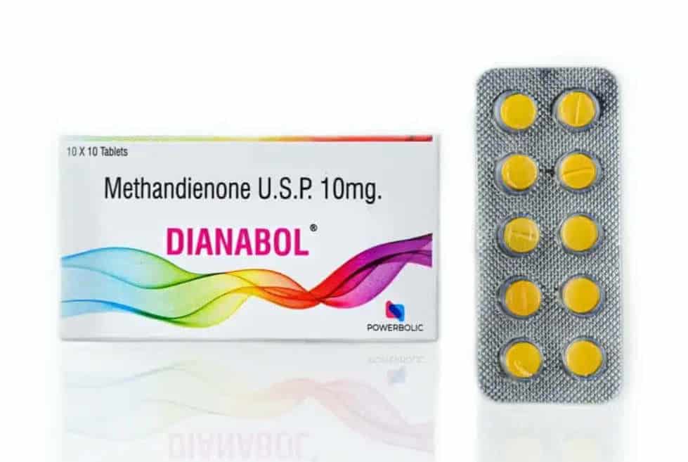 DIANABOL TAB - Methandienone USP 10 mg 100 tabletek - POWERBOLIC