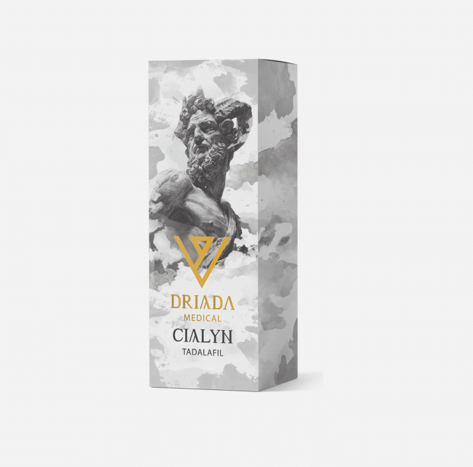 Cialyn - Tadalafil 20mg - 4 kapsułki - Driada Medical
