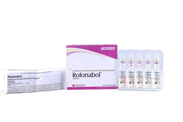ROLONABOL - Nandrolon fenylopropionian 100 mg/ml (5 amperów x 1 ml) - Shree Venkatesh