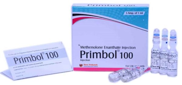 PRIMBOL - Enantan metenolonu 100 mg/ml (5 amperów x 1 ml) - Shree Venkatesh